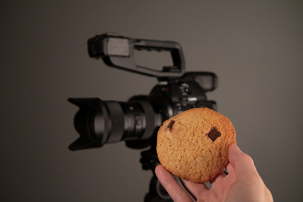 Canon C100 II with Cookies